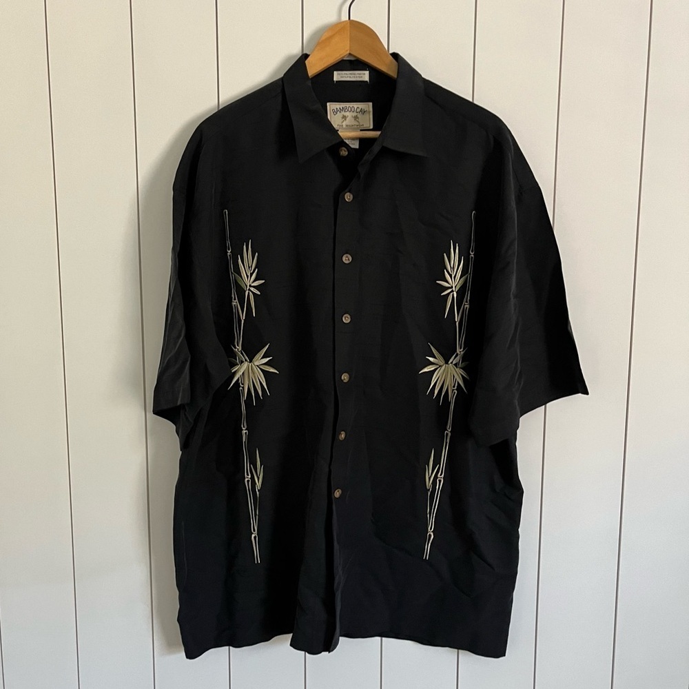 Bamboo Cay Button Down Hawaiian Shirt
